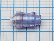 Injection site male luer lock