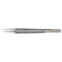 Round Hollow Handled Dilator Forceps, 14cm, 0.15mm tips