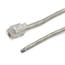 2 Optional Shielded Modular Cables for DAM50 Bioamplifier
