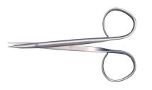 Ribbon Handle Iris Scissors, 11cm, Large Ring