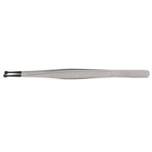 Ceramic-Coated Cupped Forceps, 12.5cm, Straight, 3.5mm Tip