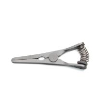 Glover Bulldog Clamp, 8 cm, Straight