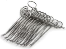 Crile Forceps, 14cm, Curved, 12-pack, Disposable