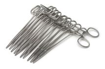 Crile Wood Needle Holders, Straight, 12-pack, Disposable