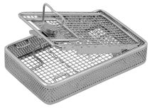 Sterilization Instrument Cassettes with Spring Holding Lids