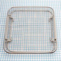 Crimped Wire Mesh Sterilization Baskets, Tilted Handles
