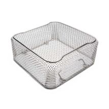 Wire Mesh Sterilization Baskets, Drop Handles