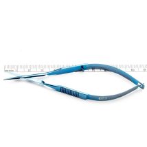 WPI Premium Vannas Spring Scissors, 11 cm, Extra Thin 13 mm Blades, Titanium