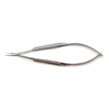 Barraquer Needle Holder, 10.5 cm, Curved, Smooth Tips, 6 mm Jaw