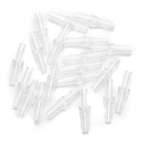 Replacement Fitting, Male Luer to 1/8" Tubing Connection, Pkg of 20