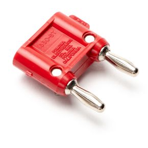 Double Banana Plug with Solder Turret Terminals