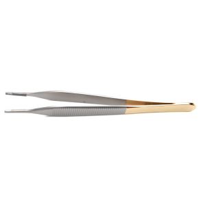 Adson-Brown Forceps, 12cm, Straight, TC Jaws, 7x7 Teeth