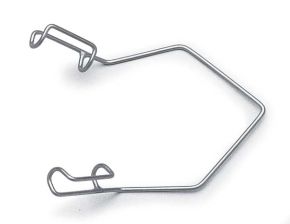 Barraquer Wire Retractor, 4 cm, 10x4 mm Blades