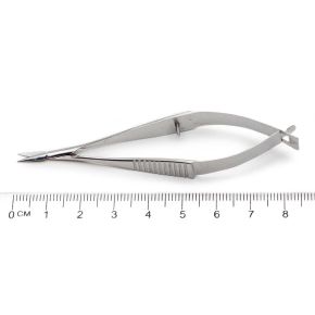 Vannas Spring Scissors, 9cm Long, 8mm Blades