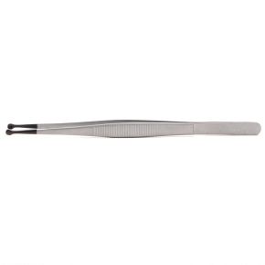 Ceramic-Coated Cupped Forceps, 12.5cm, Straight, 3.5mm Tip