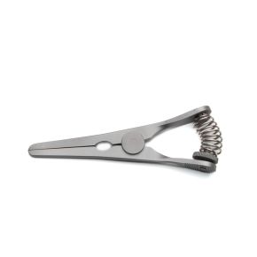 Glover Bulldog Clamp, 8 cm, Straight