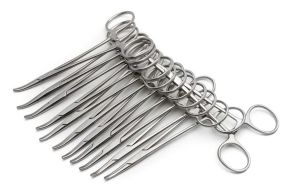 Halstead Mosquito Forceps, 12.5cm, 12-pack, Disposable