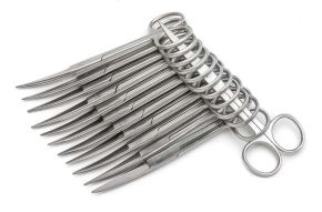 Operating Scissors, 14 cm, 12-pack, Disposable