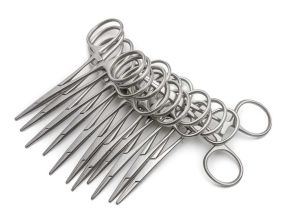 Hartman Mosquito Forceps, 9cm, 12-pack, Disposable