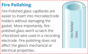 Fire Polished Replacement Glass Capillaries for NANOLITER Systems 