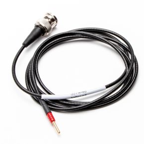 Low-noise cable for Microelectrode Holder, A: BNC (male), B: pin