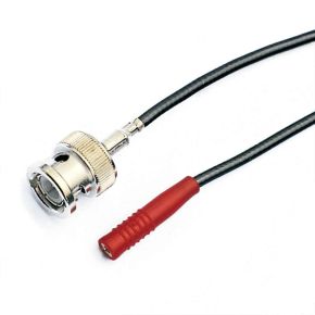 Low-noise cable for Microelectrode Holder, A: BNC (male), B: jack