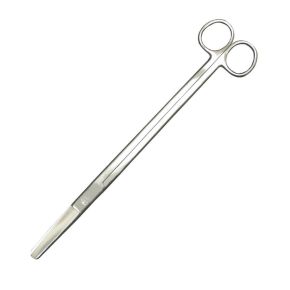 Dubois Decapitation Scissors, Curved, Blunt Point