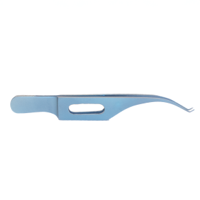 Titanium Colibri Suturing Forceps with Tying Platform, 7.5 cm
