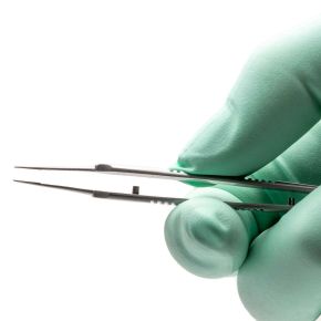 Troutman Forceps CVD Serrated Tips