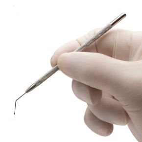 Drysdale Nucleus Manipulator, 11.5 cm, Flat Paddle Tip