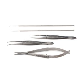 Zebrafish Surgical Instrument Kit II, 5 Pieces