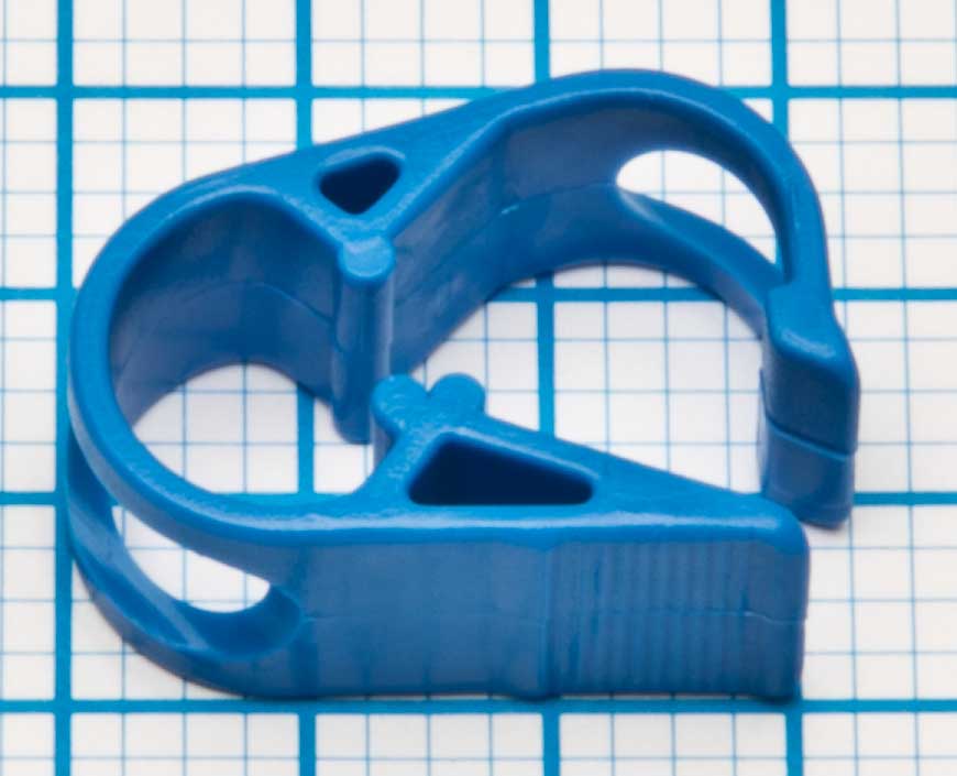 14040 Pinch Clamp for 7mm Tubing, Polyacetal