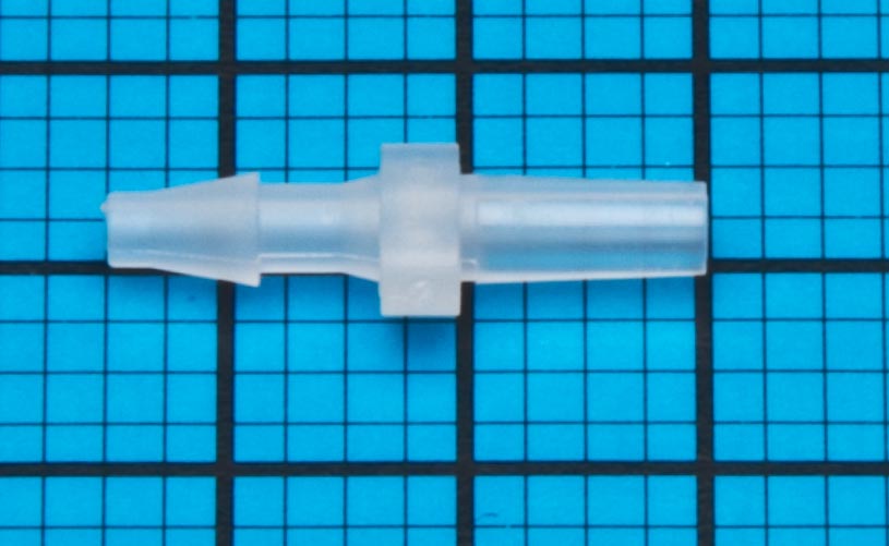 13162 Male Luer Fitting for 1/8" ID Tubing, Polypropylene