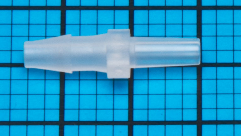 13163 Male Luer Fitting for 1/8" ID Tubing, Polypropylene