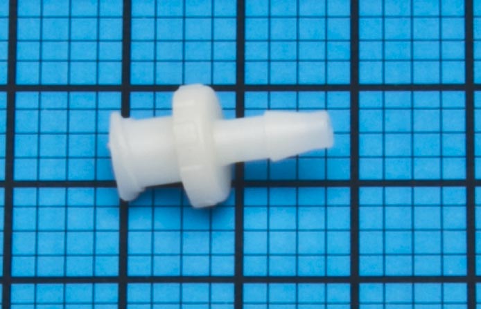 1/8" Barbed Female Luer w/ Full Luer Thread