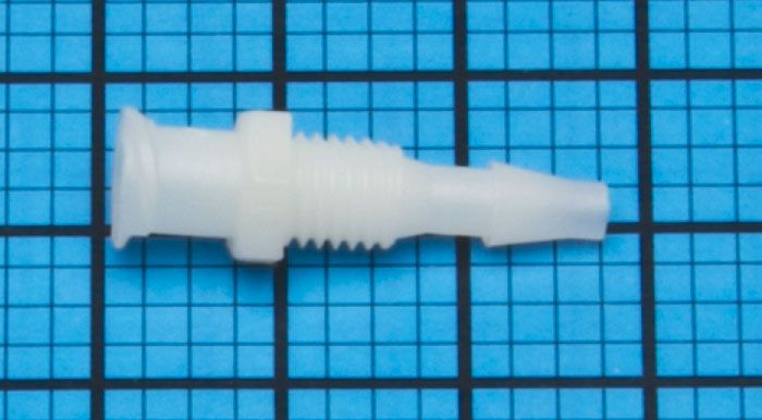 1/8" Female Luer for Bulkhead Mounting 1/4"