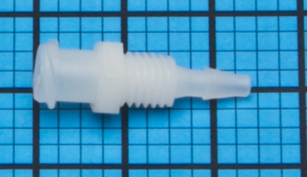 3/32" Female Luer for Bulkhead Mounting 1/4"