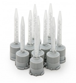 These mixing tips may be used with KWIK-SIL or KWIK-CAST.