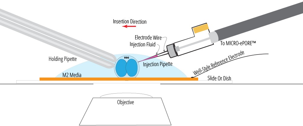 well style reference electrode