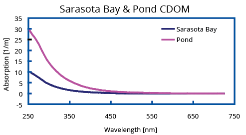 bay CDOM measurement