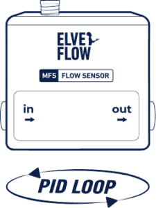 ELVEFLOW flow sensor draw