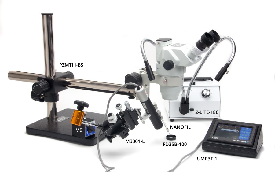 Microinjection Setup with one nanoliter