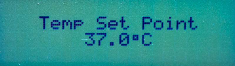temperature setpoint