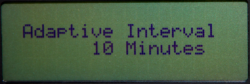 adaptive interval