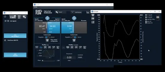 ESI software elveflow microfluidics